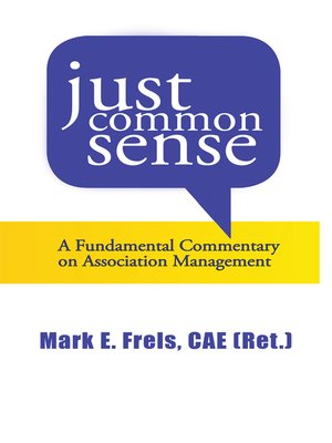 cover image of Just Common Sense